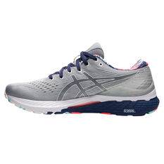 Asics GEL Kayano 28 Celebration of Sport Mens Running Shoes Grey/Blue US 8, Grey/Blue, rebel_hi-res