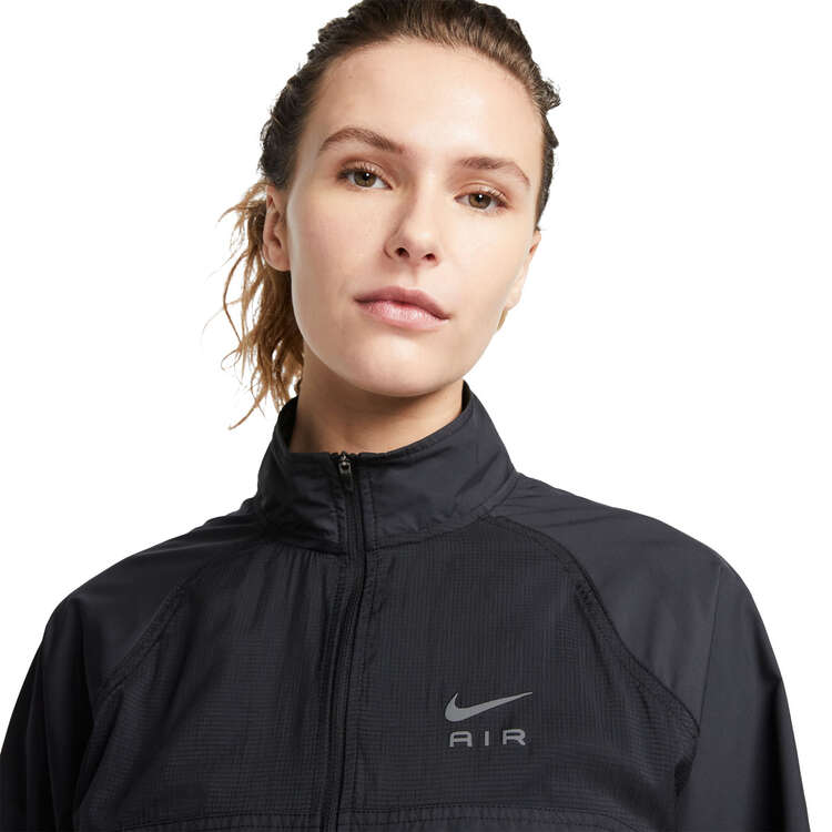 Nike Air Womens Running Jacket, Black, rebel_hi-res