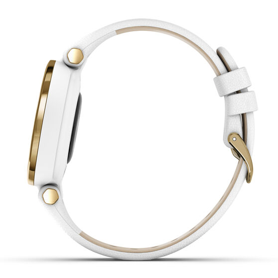 Garmin Lily Sport Smartwatch - Cream Gold White, , rebel_hi-res