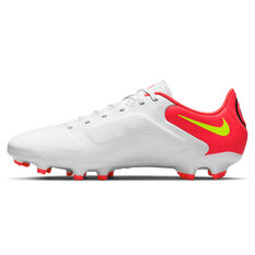 Nike Tiempo Legend 9 Academy Football Boots White/Yellow US Mens 4 / Womens 5.5, White/Yellow, rebel_hi-res