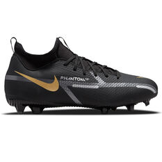 Nike Phantom GT2 Academy Dynamic Fit Kids Football Boots Black/Gold US 1 US 1, Black/Gold, rebel_hi-res