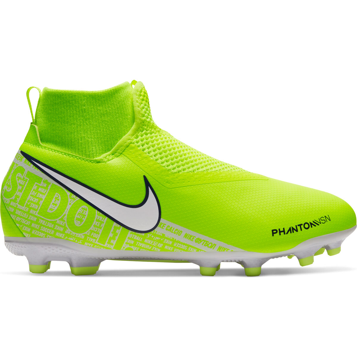 green football boots