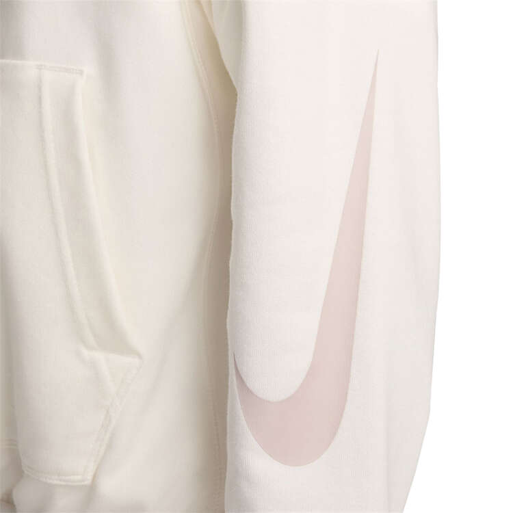 Nike Ja Morant Mens Dri-FIT Pullover Basketball Hoodie, White, rebel_hi-res