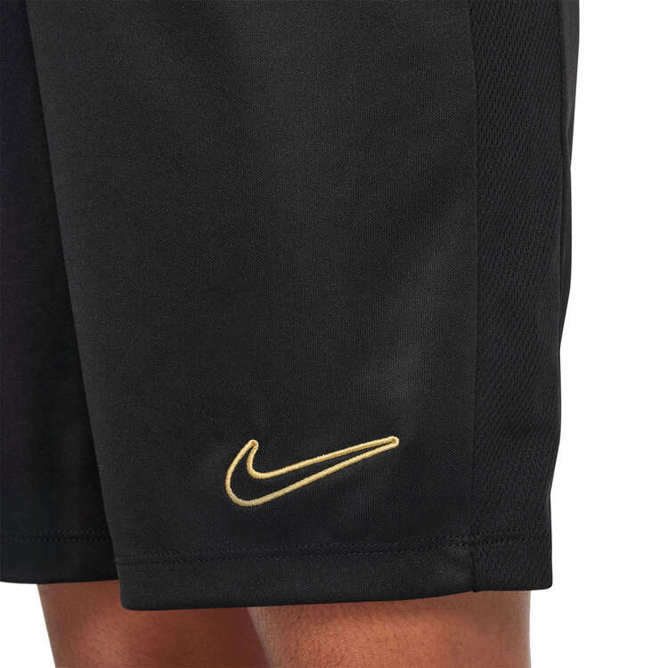 Nike Kids Dri-FIT Academy 23 Football Shorts, Black/Gold, rebel_hi-res
