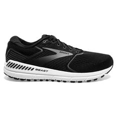 Brooks Beast 20 2E Mens Running Shoes Black US 8, Black, rebel_hi-res