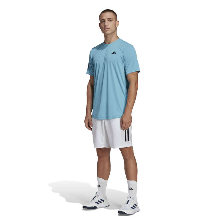 adidas Mens Club 3-Stripes Tennis Shorts, White, rebel_hi-res