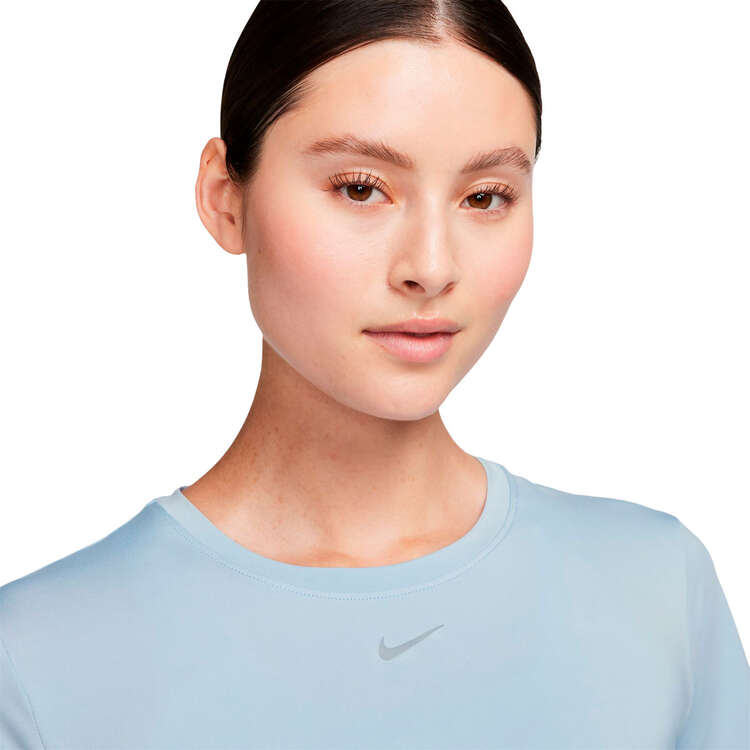 Nike One Womens Classic Dri-FIT Tee, Blue, rebel_hi-res
