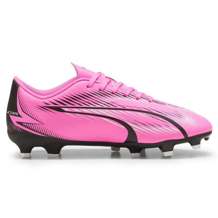 Puma Ultra Play Kids Football Boots, Pink, rebel_hi-res