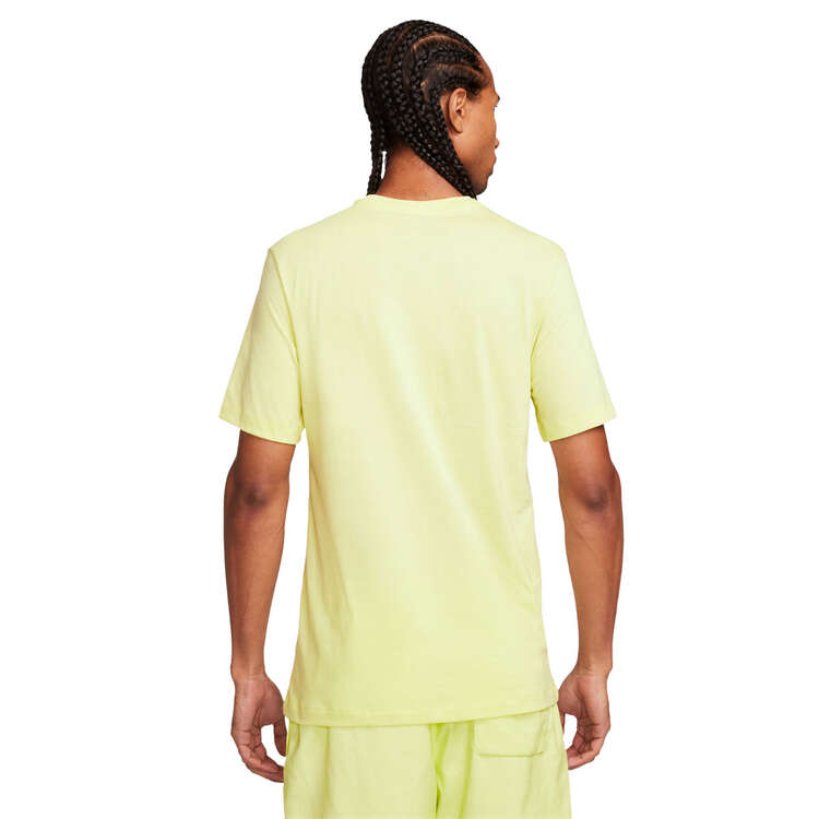 Nike Mens Sportswear Club Tee, Yellow, rebel_hi-res