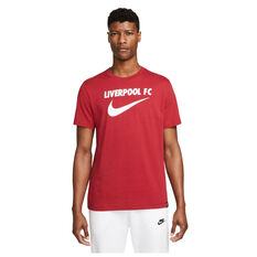 Nike Liverpool FC Mens Swoosh Tee Red S, Red, rebel_hi-res