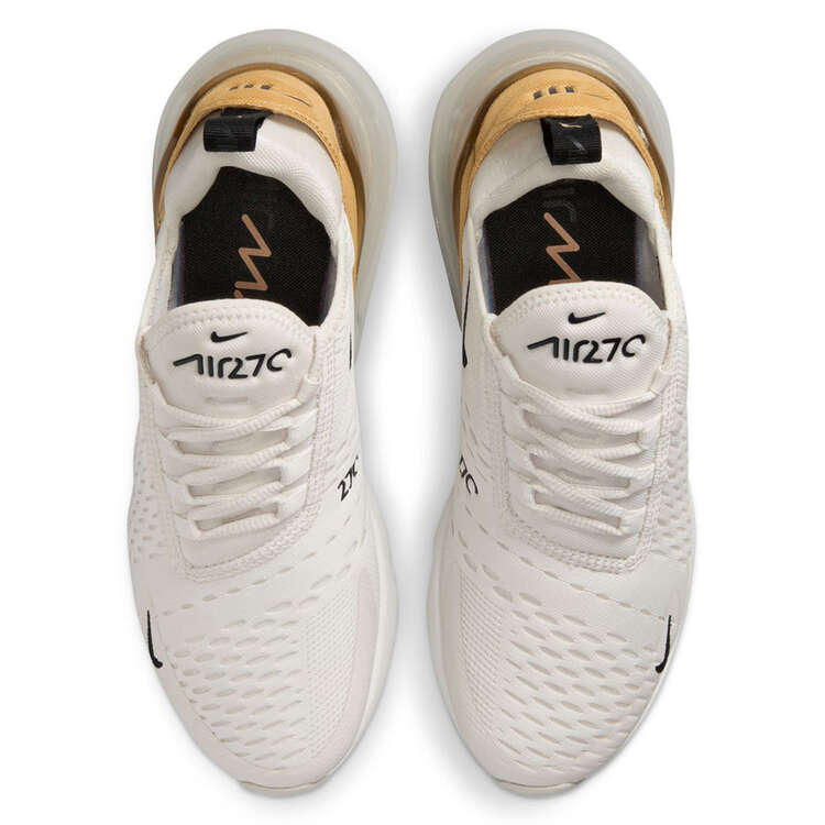 Nike Air Max 270 Womens Casual Shoes, White/Black, rebel_hi-res