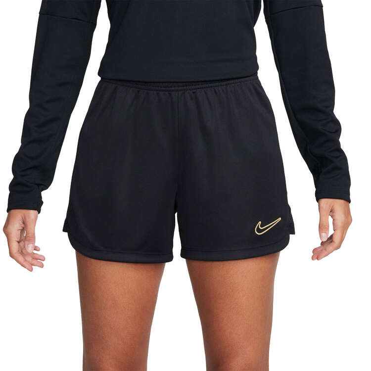 Nike Women's Dri-FIT Academy 23 Football Shorts, Black, rebel_hi-res