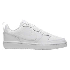 Nike Court Borough Low 2 GS Kids Casual Shoes White US 4, , rebel_hi-res