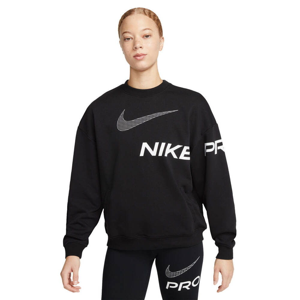 Nike Womens Dri-FIT Get Fit Graphic Sweatshirt | Rebel Sport