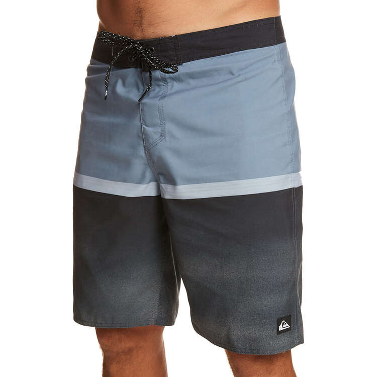 Quiksilver Mens Everyday Division 20-inch Board Shorts, Blue, rebel_hi-res