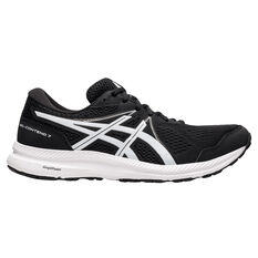Asics GEL Contend 7 4E Mens Running Shoes Black/White US 7, Black/White, rebel_hi-res