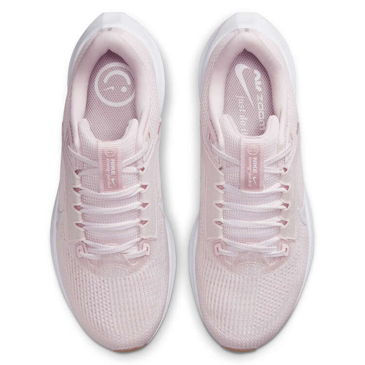 Nike Air Zoom Pegasus 40 Womens Running Shoes, Pink/White, rebel_hi-res