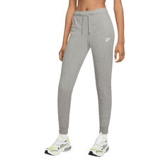 Nike Womens Sportswear Club Fleece Slim Jogger Pants Grey XS, Grey, rebel_hi-res