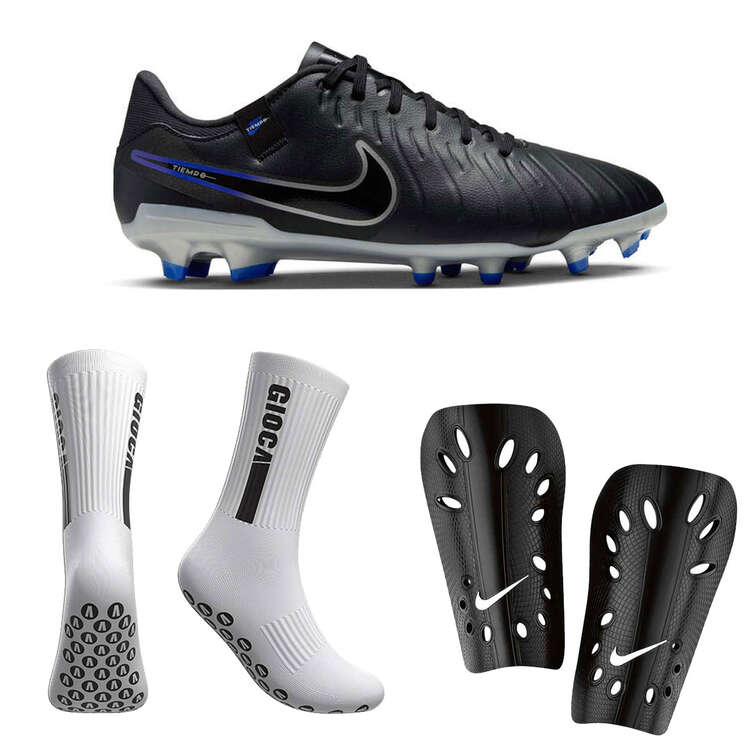 Nike Tiempo Boots, White Socks & Shin Guard Set, , rebel_hi-res