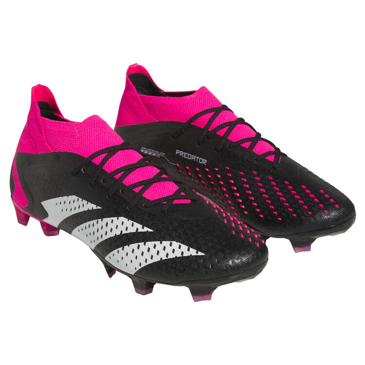 adidas Predator Accuracy .1 Football Boots, Black/White, rebel_hi-res