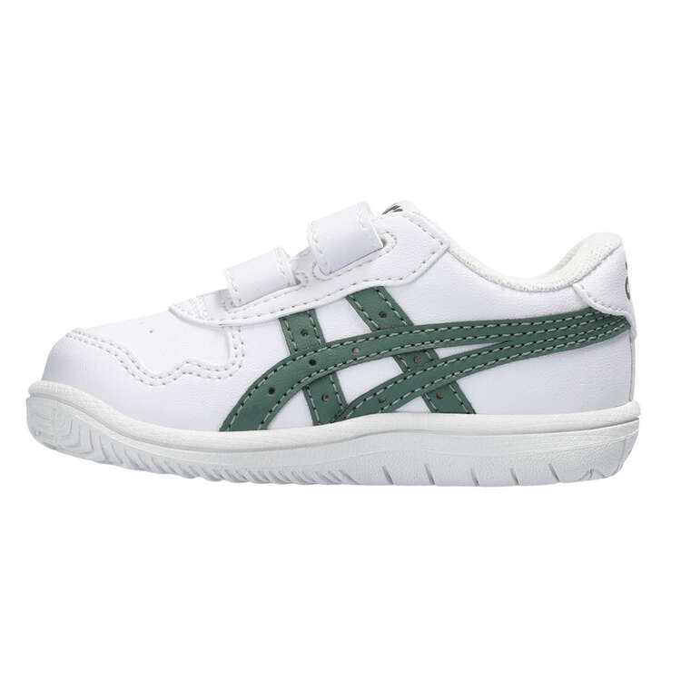 Asics Japan S Toddlers Shoes White/Green US 5, White/Green, rebel_hi-res