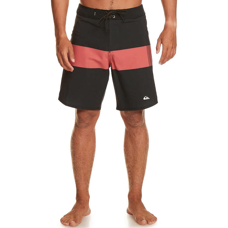 Quiksilver Mens Highlite Arch 19-inch Board Shorts, Black, rebel_hi-res