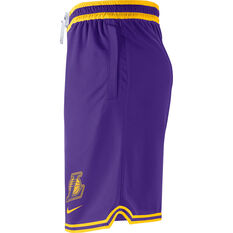 Nike Los Angeles Lakers DNA Basketball Shorts, Purple, rebel_hi-res