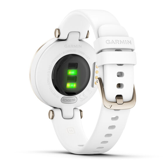 Garmin Lily Sport Smartwatch - Cream Gold White, , rebel_hi-res