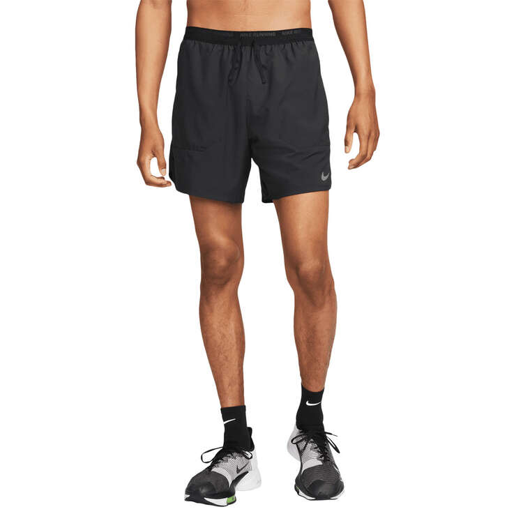 Nike Mens Dri-FIT Stride 7inch Running Shorts, Black, rebel_hi-res