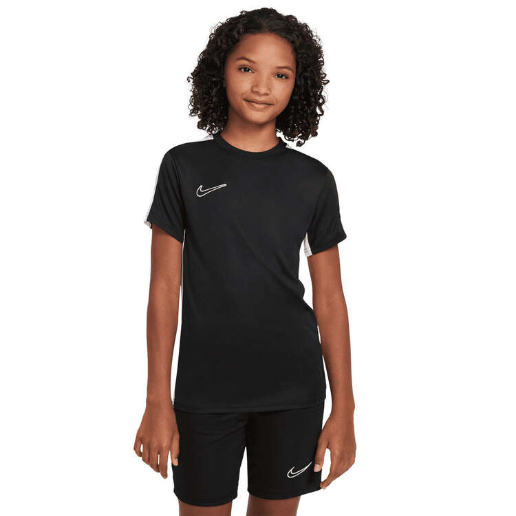 Nike Kids Dri-FIT Academy23 Football Tee Black XS, Black, rebel_hi-res
