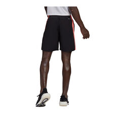 adidas Mens Own The Run Shorts Black XS, Black, rebel_hi-res