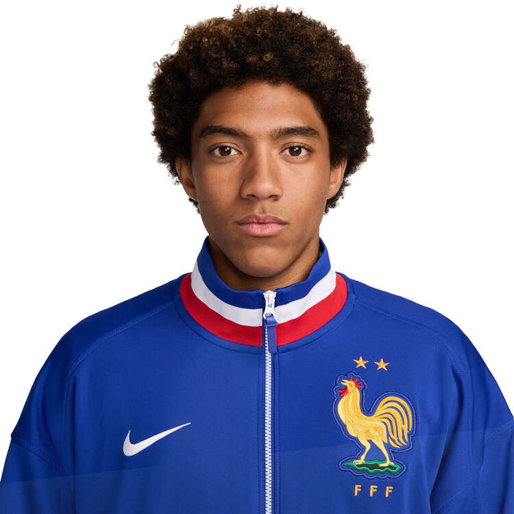 France 2024 Academy Pro Dri-FIT Soccer Jacket, Blue, rebel_hi-res