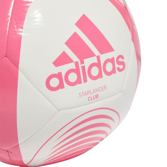 adidas Starlancer Club Soccer Ball, Pink, rebel_hi-res