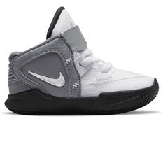 Nike Kyrie Infinity SE Toddlers Shoes White/Grey US 4, White/Grey, rebel_hi-res
