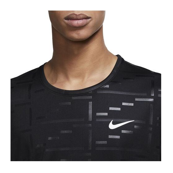 Nike Dri-FIT UV Run Division Miler Top, Black, rebel_hi-res
