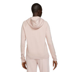 Nike Womens Sportswear Essential Fleece Pullover Hoodie Blush XS, Blush, rebel_hi-res