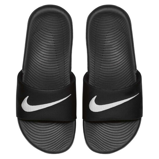 Nike Kawa GS Boys Slides, Black, rebel_hi-res