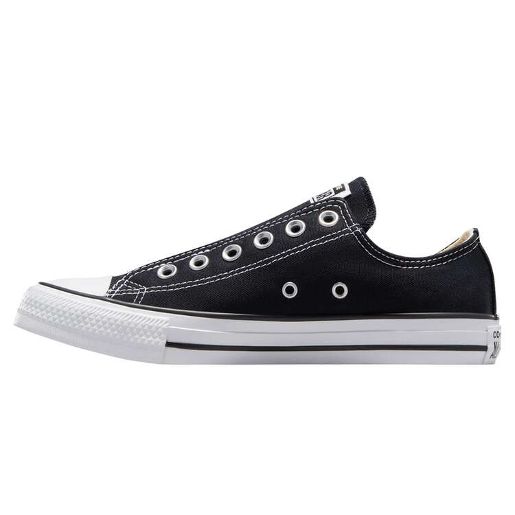 Converse Chuck Taylor All Star Slip On Low Womens Casual Shoes Black/White US 6, Black/White, rebel_hi-res
