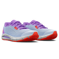 Under Armour HOVR Sonic 5 GS Kids Running Shoes, Blue/Purple, rebel_hi-res