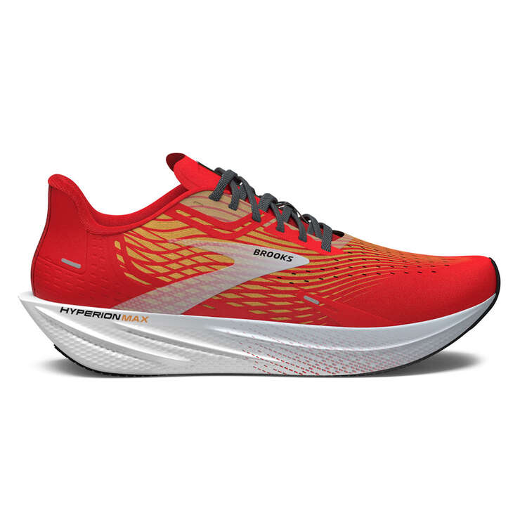 Brooks Hyperion Max Womens Running Shoes, Red/Orange, rebel_hi-res