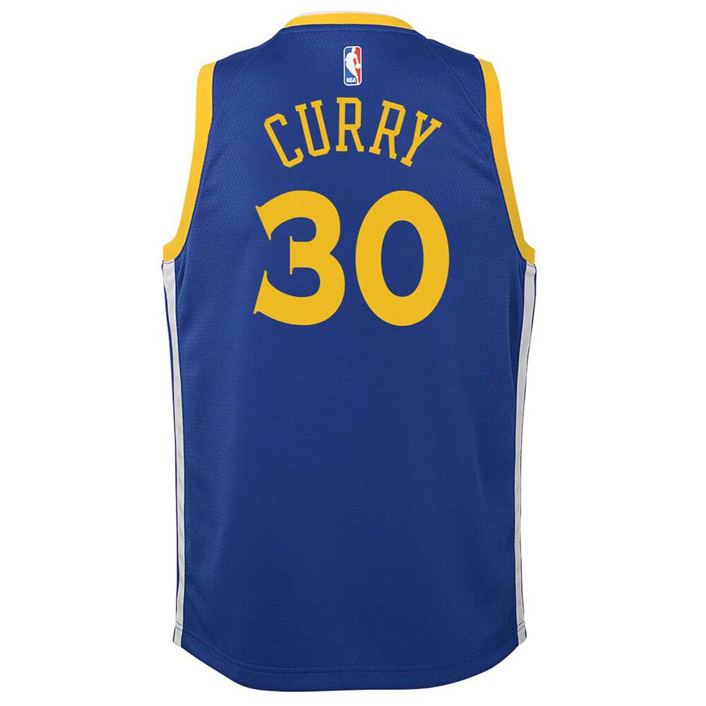 Nike Golden State Warriors Stephen Curry 2018 Kids Swingman Jersey ...