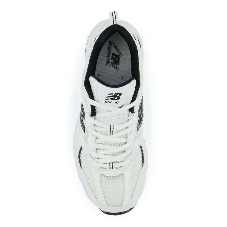 New Balance 530 V1 Casual Shoes, White/Black, rebel_hi-res