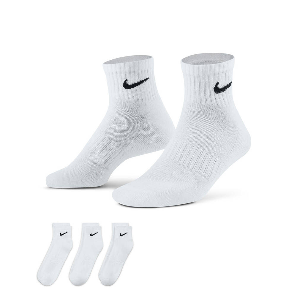 Nike Cushion Quarter Running 3 Pack Socks