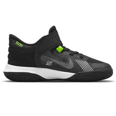 Nike Kyrie Flytrap 5 Kids Basketball Shoes Black/White US 11, Black/White, rebel_hi-res