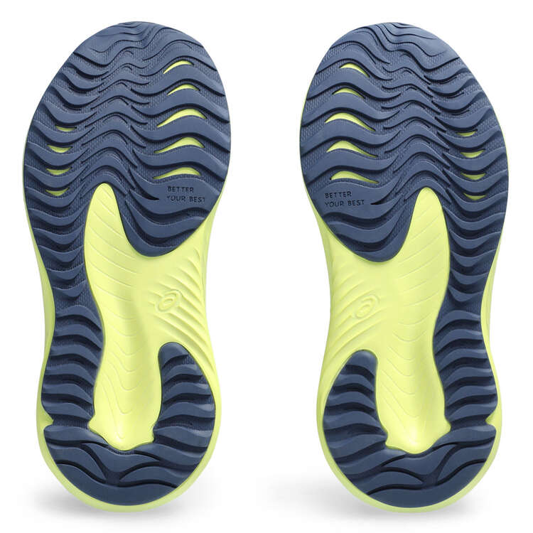 Asics Pre Noosa Tri 15 PS Kids Running Shoes, Blue/Yellow, rebel_hi-res