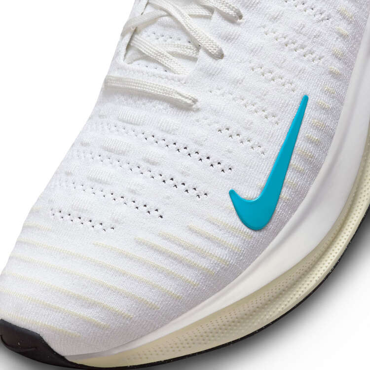 Nike ReactX Infinity Run Flyknit 4 SE Mens Running Shoes White/Multi US 8, White/Multi, rebel_hi-res