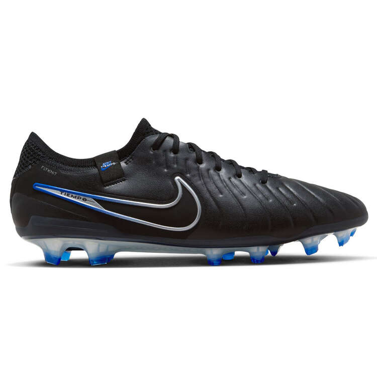 Nike Tiempo Legend 10 Elite Football Boots, Black/Silver, rebel_hi-res
