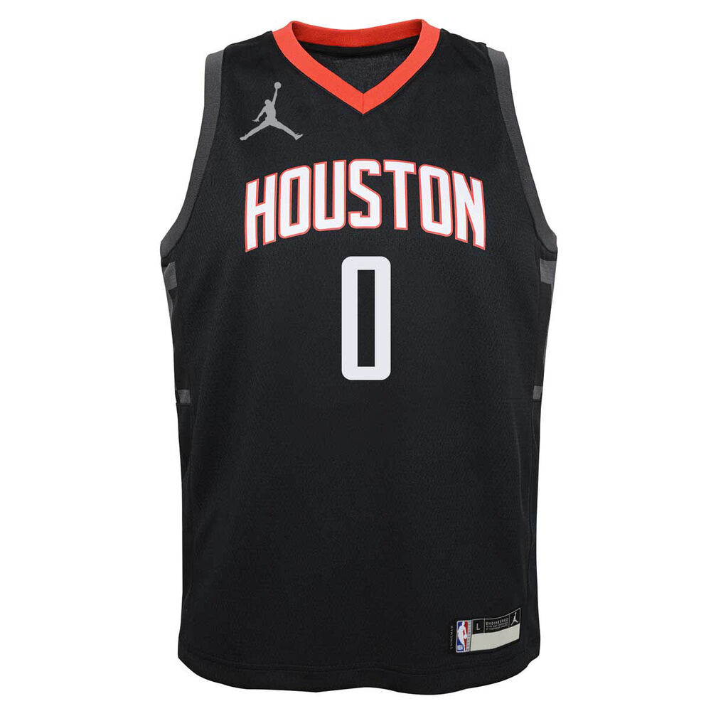 Nike Houston Rockets Russell Westbrook 2020/21 Kids Statement Jersey ...