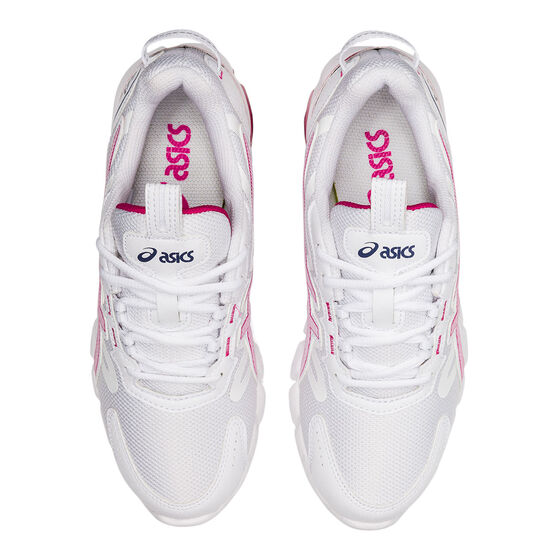 Asics GEL Quantum 90 2 GS Kids Casual Shoes, White/Pink, rebel_hi-res