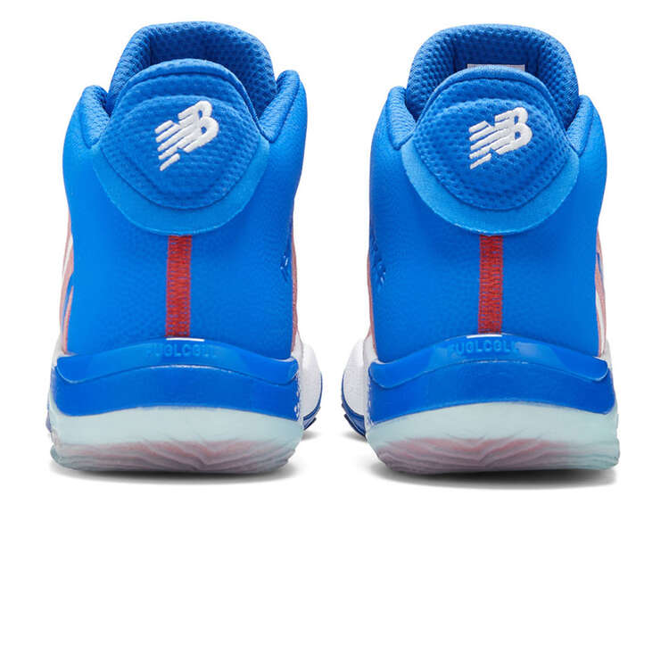 New Balance Two WXY 2 Basketball Shoes, Blue/Red, rebel_hi-res